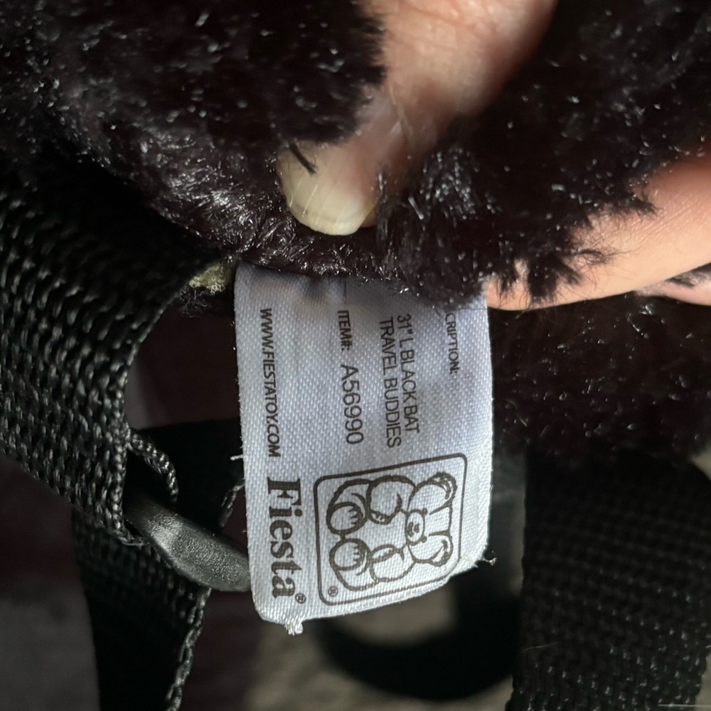 Bat Stuffed Animal Mini Backpack - image 4